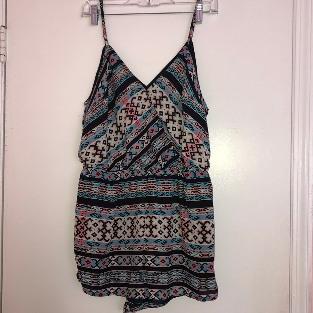 Patterned Romper